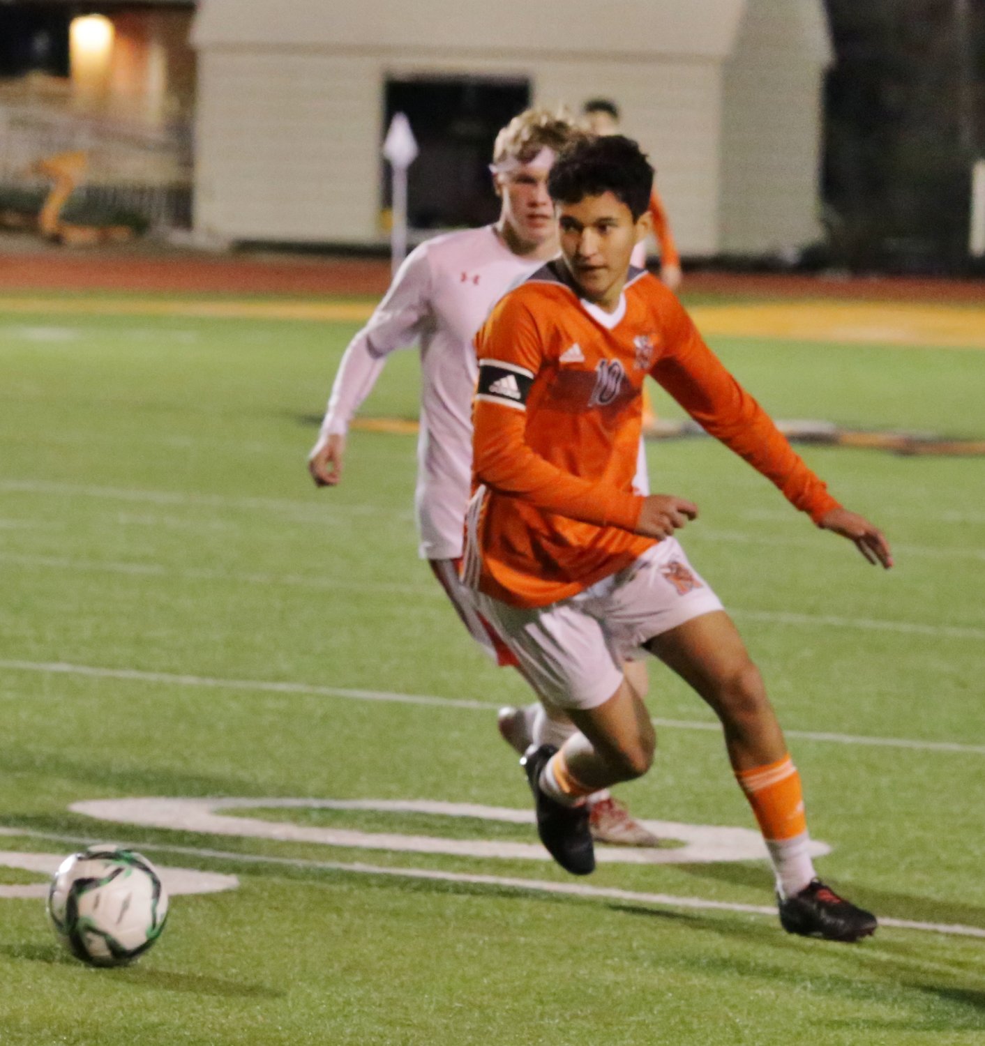Yellowjacket Nathan Rojas continued his consistent leadership in the mid-field.